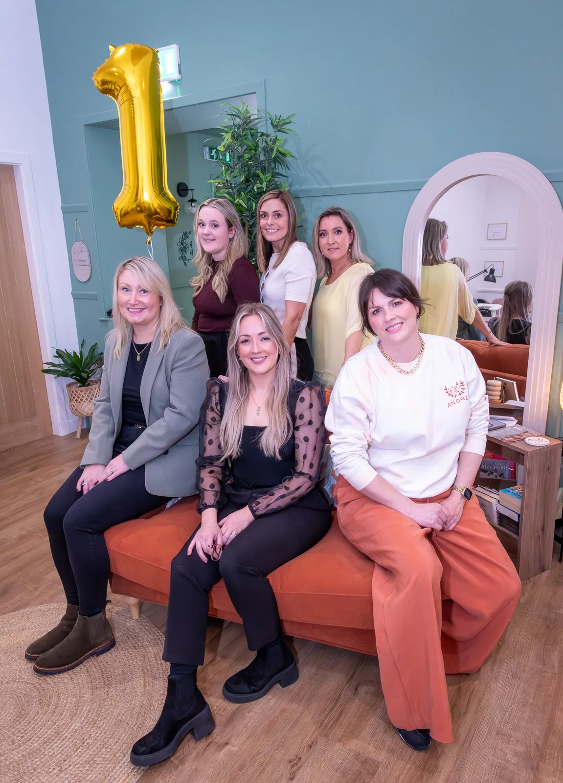 The Artemisia team at the studio launch